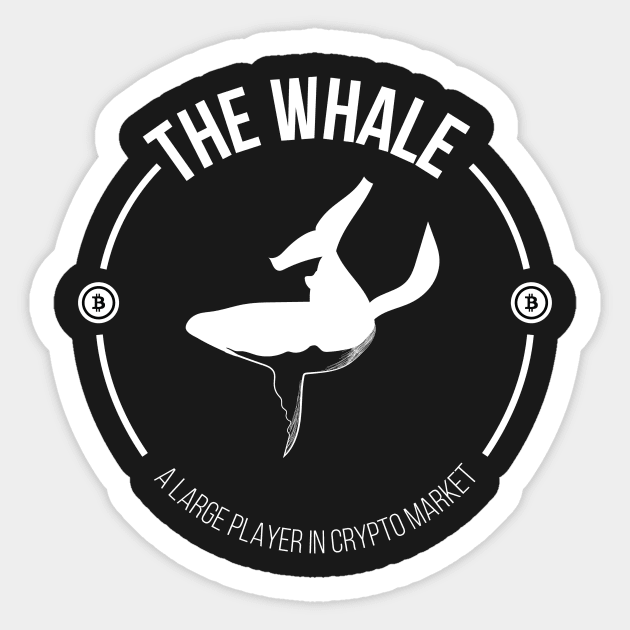 CRYPTO WHALE Sticker by Claudiaco